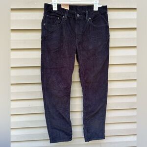 New Levi’s black corduroy 30 x 30 pants jeans